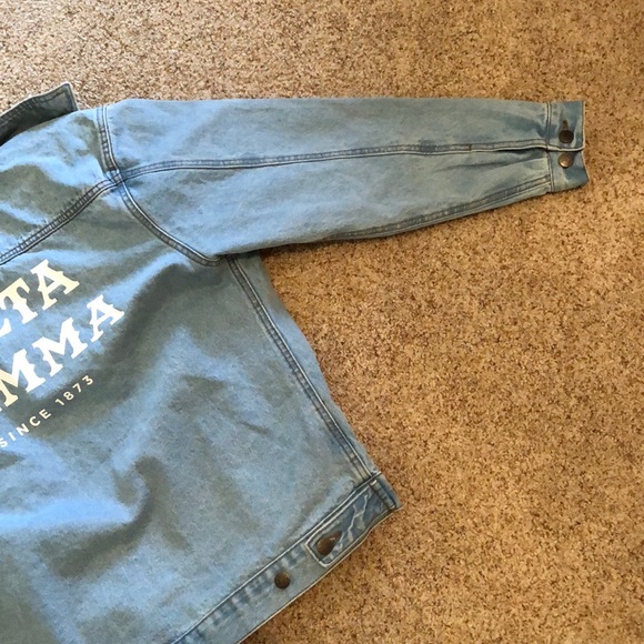DELTA GAMMA JEAN JACKET - Picture 4 of 8